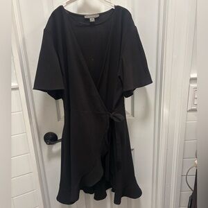 Black Wrap Dress